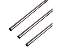 GAH-Alberts 423865 432737 - Tubo rotondo in acciaio, 1000 x 22 x 1,2 mm, set da 3