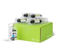 GAH-Alberts 426705 Cappuccio di chiusura per tubi quadrati, plastica, nero, Larghezza 15 mm, 15 mm / 24 pz.