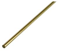 Alberts 471149 Barra cilindrica, Ottone, 1000 x 10 mm