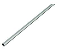 GAH-ALBERTS 471767 Tubo tondo . alluminio, anodizzato argento . 1000 x 30 x 2 mm