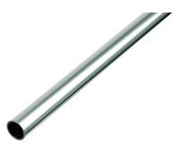 Alberts 472597 Tubo Tondo, Alluminio, Naturale, 1000 x 25 x 1, 5 mm