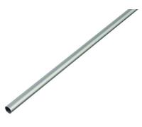 GAH-ALBERTS 473419 Tubo tondo . alluminio, anodizzato argento . 1000 x 6 x 1 mm