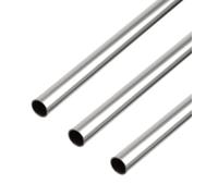 GAH-Alberts 497835 472597 - Tubo rotondo in alluminio, 1000 x 25 x 1,5 mm, set da 3