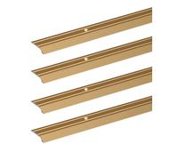 GAH-Alberts 498856 484088 - Profilo di compensazione, in alluminio anodizzato dorato, 1000 x 30 mm, set da 4