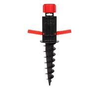 GAH-ALBERTS 609955 Porta palo da avvitare nel Terreno, Plastica