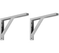 GAH-Alberts 800901 803056 - Console in profilo a U, disponibile in diversi modelli, zincata, altezza 175 mm, profondità 300 mm, set da 2