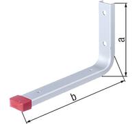 GAH Alberts Gancio a muro dritto