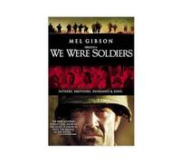 GAHCWB Poster su tela con scritta "We Were Soldiers", decorazione per camera da letto, ufficio, stanza, regalo, 40 x 60 cm