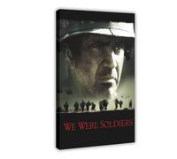 GAHCWB Poster su tela con stampa artistica da parete con scritta "We Were Soldiers", per soggiorno, camera da letto, 60 x 90 cm