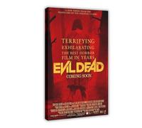 GAHCWB Poster su tela con stampa di The Evil Dead 2013, decorazione artistica da parete per soggiorno, camera da letto, 60 x 90 cm