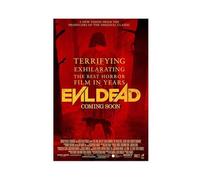 GAHCWB Poster su tela, motivo: The Evil Dead 2013, decorazione per camera da letto, ufficio, camera da letto, regalo, 30 x 45 cm
