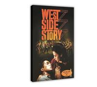 GAHCWB Poster su tela West Side Story, decorazione artistica da parete per soggiorno, camera da letto, 20 x 30 cm