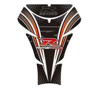 GAHQMSDG Adesivo del Serbatoio Carburante Adesivi Moto Olio Gas Carburante Rilievo del Carro Armato Decalcomania della Protezione degli Autoadesivi Decalcomanie per GSXR600 GSXR750 GSXR1000(Color 4)