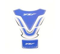GAHQMSDG Adesivo del Serbatoio Carburante Adesivi Moto per YZF-R1M YZF R1M R1 R3 R6 R15 R25 R125 2015-2021 2020 Rilievo del Carro Armato del Carburante della Protezione della Decalcomania(Color 4)