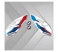 GAHQMSDG Adesivo del Serbatoio Carburante Decalcomanie del Motociclo Rilievo del Carro Armato Protezione del Ginocchio Sezione Tappo di Copertura del Serbatoio per S1000R 2021 2022(Color 1)