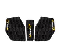 GAHQMSDG Adesivo del Serbatoio Carburante per K1200R K1200 R 2004-2009 Adesivi Moto Rilievo del Carro Armato del Carburante Lisca di Pesce Decalcomanie(Color 2)