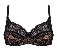 Gaia 534 Chantal reggiseno soffice, 4D, nero-marrone