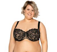 Gaia 534M Chantal reggiseno soffice, 7H, nero-beige