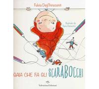 Gaia che fa gli scarabocchi