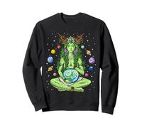 Gaia dea greca pagana madre terra hippie natura strega Felpa