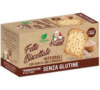 Fette Biscottate Integrali con Semi di Lino e Girasole - Inglese 200 g