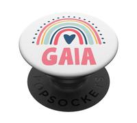 Gaia Nome Personalizzato Donna Mito Legenda Rosa Festa di Compleanno PopSockets PopGrip Intercambiabile