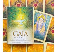 Gaia Oracle Deck Mazzo Tarot 45 Carte Con Guida Blue Angel