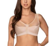 Gaia Reggiseno Non Imbottito Senza Ferretti Floreale 1163 Rachela, Beige,7F