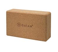 Gaiam 52292 Mattone Yoga, Unisex - Adulto, Cork, Taglia Unica