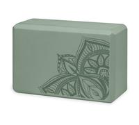 GAIAM - Block - Mattoncino yoga 22,9 cm x 15,2 cm x 10,1 cm celery point