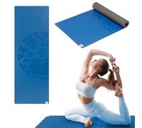 Gaiam sol Studio Select Dry-Grip Tappetino da Yoga, Blue, 68-inch x 24-inch x 5mm