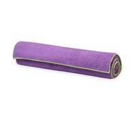 GAIAM - Stay Put Yoga Mat Towel - Telo in microfibra 178 x 66 cm porpora