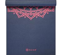 Gaiam Classic Stampato Mat Yoga Pilates Matte Sport Fitness Rosa Marrakesh 4Mm