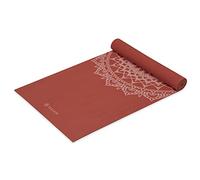 Gaiam Tappetino da yoga di alta qualità con stampa antiscivolo per esercizi e fitness per tutti i tipi di yoga, pilates e allenamenti a pavimento, Marrakech bruciato dal sole, 5 mm
