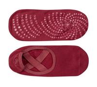 GAIAM - Women's Grippy Yoga Barre Socks - Altri accessori per yoga One Size cherry