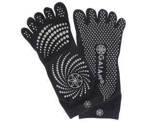 GAIAM - Women's Grippy Yoga Socks - Altri accessori per yoga M/L nero