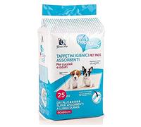 GaiaPet - Tappetini Igienici Super Assorbenti Anti Odore per cani e gatti 60x60, 100 pezzi, Traversine assorbenti con adesivo per Animali Domestici