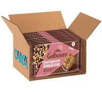 GaIbusera ZeroGrano Grano Saraceno Biscotti Frollini con Grano Saraceno Senza Glutine (Gluten Free) 260g [BOX da 8 Confezioni]
