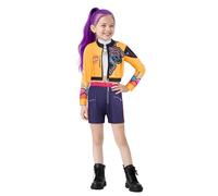 Gaifully Costume da Rumi Cacciatori di Demoni per Bambine, per Halloween, Giornata Mondiale del Libro, Cosplay Uniforme di Carnevale, per 3-12 anni