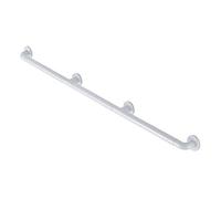 GAIGAI Bagno Corrimano, Acciaio Inossidabile Scala Corrimano, nelle Aree Pubbliche per Gli Anziani Maniglia Barriera di Sicurezza Gratuito, Manico Antiscivolo per La Toilette,Bianca,190cm