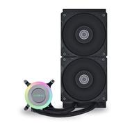 LIANLI Galahad II LITE 240 Performance Black PBT Refrigeratore CPU raffreddato ad acqua compatibile con LGA1700 LGA1851 AM4 AM5 Radiatore 240 mm di spessore LL-GA2L-240P-BK, distributore
