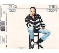 Gail Ann Dorsey - Where is your love? (4 tracks, 1988, in xt. Mix, 3" in 5"-case)
