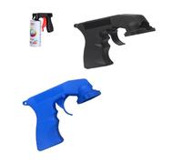 GAILY YOUTH Confezione da 2 bombolette spray con impugnatura a presa completa, universale, per uso su vernice spray (nero, blu)