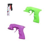 GAILY YOUTH Maniglia per pistola a spruzzo per bomboletta spray 2 pezzi, spruzzatore per vernice con grilletto a impugnatura completa, maniglia universale per bomboletta spray adatta per vernice spray