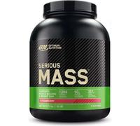 Gainer proteico Serious Mass fragola Optimum Nutrition Nero TU