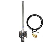 "Gainfi LoRa Helium Bobcat Miner 300 Antenna 868 mhz (824 mhz-960 mhz) 4.5dbi 15.6 "-LoRaWAN Omni Antenna direzionale con 16 Foots 50OHM SMA RG58 Cavo,Adattatore RP-SMA"