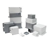 Gainta G258MF Contenitore universale 160 x 80 x 55 Policarbonato Grigio chiaro