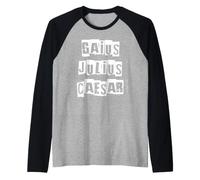 Gaio Giulio Cesare Maglia con Maniche Raglan