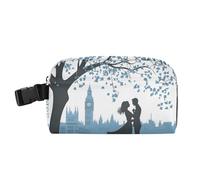 GAIREG British Lovers Dancing under Tree Borsa da viaggio per snack per bambini per asilo nido scatole per il pranzo per ragazzi per la scuola