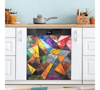 GAIREG Coperture magnetiche per lavastoviglie, multicolore, in PVC e materiale composito magnetico, 58 x 66 cm, confezione da 1